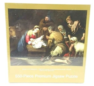 Neu im Karton Anbetung der Hirten 550-teiliges Puzzle katholisch individuell FABRIKVERSIEGELT - Bild 1 von 2