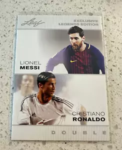 Leyendas exclusivas Leaf 2022 Lionel Messi Cristiano Ronaldo - Imagen 1 de 1