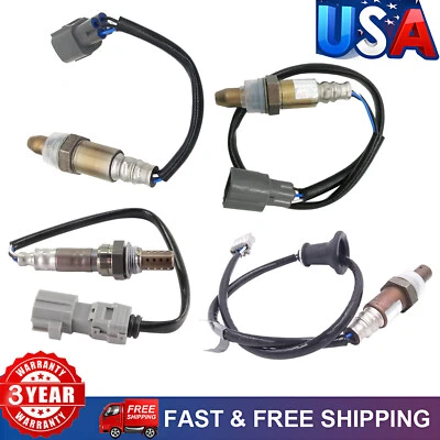 4 sensores de oxígeno aguas arriba + aguas abajo para Toyota Sienna 3,5 L V6 2007 2008-2010 Foto 1 de 4