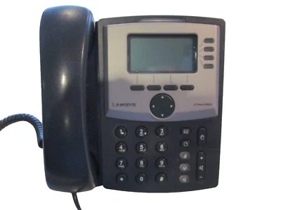 Teléfono IP Linksys SPA942 4 líneas con auricular y soporte Foto 1 de 4