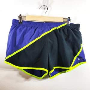 Pantalones Cortos para Correr Nike Dri-Fit Para Mujer Logotipo Bloque de Color Talla Mediana M Forrados - Imagen 1 de 8