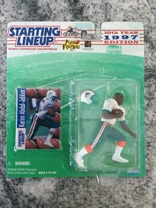 Starting Lineup 1997 Karim Abdul-Jabbar NFL Miami Dolphins (rookie piece) - Picture 1 of 6
