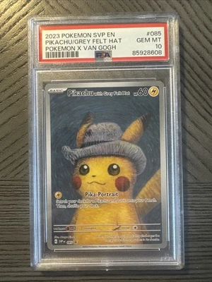 Pikachu with Grey Felt Hat 085 Sv: Scarlet & Violet Promo Cards Regular - Image 1 of 2