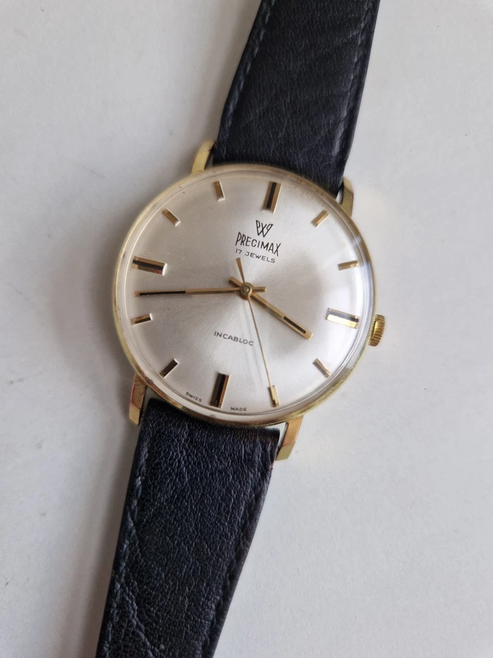 PRECIMAX, hand winding, cal. AS ST 1802/03, 17 jewels, Swiss made - Image 1 of 4