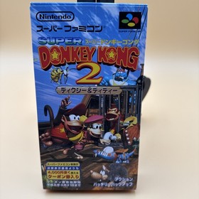 Nintendo Super Famicom SFC - Donkey Kong Country 2 CIB Import Japanese US SELLER