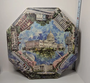 Springbok 500 Piece Octagonal Puzzle - Washington D.C. - Incomplete - Picture 1 of 8