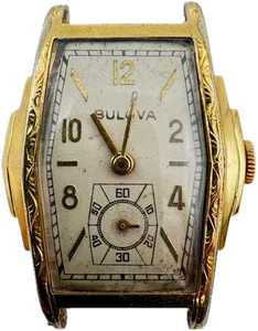 Reloj pulsera mecánico Bulova Ben Hur 1938 vintage para hombre 10 AE EE. UU. 10 k RGP - Imagen 1 de 5