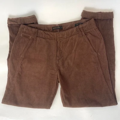 Pantalón Chino Genetic Denim The Prep Slouchy Pana En Marrón Cacao Talla 26 Nuevo Foto 1 de 4