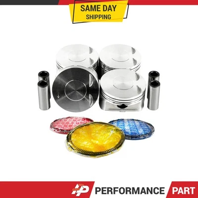 Pistones con anillos para 08-17 Mitsubishi 2.0L L4 DOHC 16v Foto 1 de 3