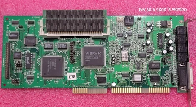 Rare Sound Blaster AWE32 Creative Labs ISA CT3930 DOS retro gaming Working #E78 - Image 1 of 4