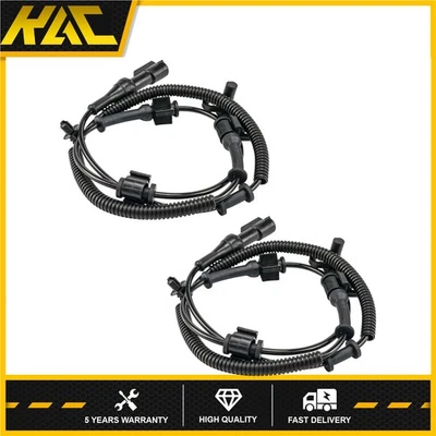 2x ABS Wheel Speed Sensor For Ford F-350 Super Duty 2005-2010 F-250 2005-2007 - Image 1 of 4