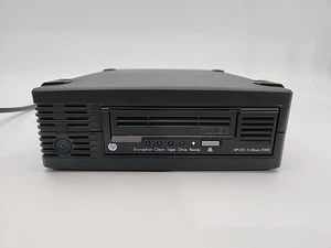 HP EH958B LTO5 Ultrium 3000 SAS External Tape Drive With Power Cable - Imagen 1 de 5