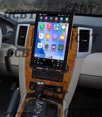 For 2008-2010 Jeep Grand Cherokee Apple CarPlay Android Radio Stereo DSP AHD - Image 1 of 4