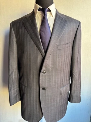⭐️ CORNELIANI LEADER GRAY  SUIT 44 / 54  REGULAR    ⭐️ - Image 1 of 4