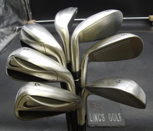 Set of 7x Nike Slingshot OSS Irons 4-PW Regular Graphite Shafts Nike Grips* - Picture 1 of 6