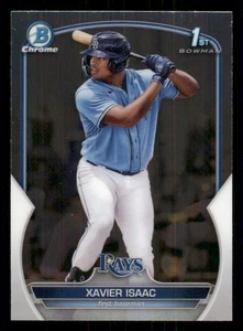 2023 Bowman Chrome Prospects #BCP145 Xavier Isaac - Picture 1 of 2