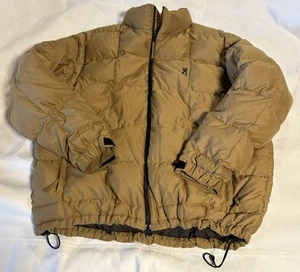 Men’s Browning Goose Down Puffer Jacket Full Zip Size 2XL *READ* - Picture 1 of 12