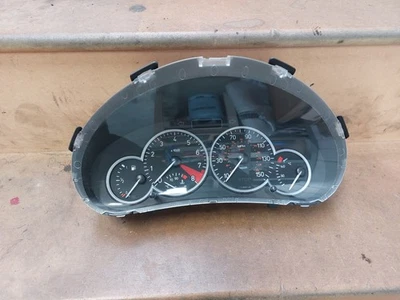 PEUGEOT 206 GTi 180 SPEEDO HEAD / DIALS / INSTRUMENT CLUSTER / CLOCKS RC - Image 1 of 4