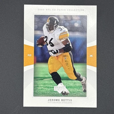 2003 Upper Deck UD Patch Collection - Jerome Bettis #36 - Image 1 of 2