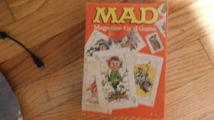 MAD MAGAZINE VINTAGE GIOCO DI CARTE PARKER BROTHERS 1980 COMPLETO - Foto 1 di 4