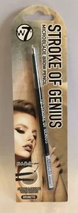 W7 Stroke of Genius Microblade Eyebrow Eye Brow Pencil Brunette New Sealed - Picture 1 of 2