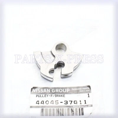 4404537G11  GENUINE OEM NISSAN PICKUP FRONTIER PULLEY PARKING BRAKE CABLE PULLEY - Image 1 of 4