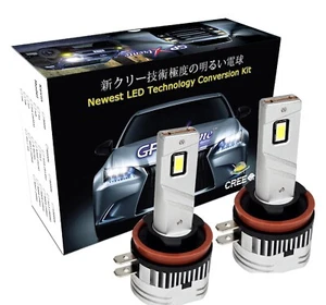 GP Xtreme H11B LED White Light Bulbs Headlamp KIA Borrego Hyundai Optima Elantra - Picture 1 of 8