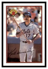1989 Bowman #385 KEITH HERNANDEZ New York Mets