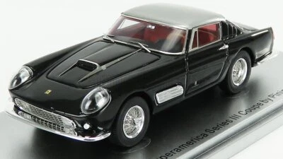 MODELLINO AUTO STATICO FERRARI 410 SUPERAMERICA PININFARINA 1958 NERO SCALA 1/43 - Immagine 1 di 4