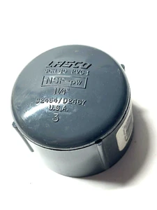 Lasco 1 1/4" T-Stück / Gewindekappe Schuppen. 80 PVC USA Made 🇺🇸 - Bild 1 von 2