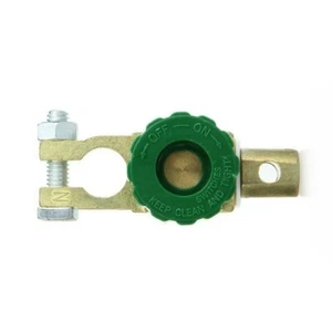 Interruptor aislante de corte de batería 12v-24v verde resistente - corriente constante 125A - Imagen 1 de 5