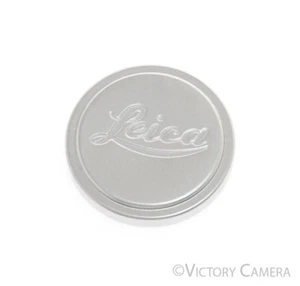 Leica Genuine Chrome A36 36mm Press On Lens Cap -Nice- [EXC] - Picture 1 of 3