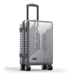 20" Hard Shell Carry On Spinner Suitcase Luggage PC+ABS Suitcase with TSA Lock - Picture 1 of 9