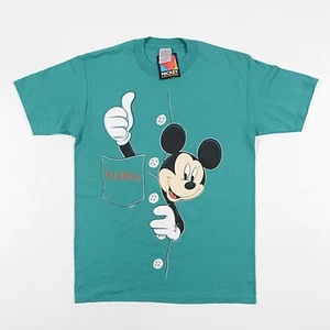 MICKEY MOUSE Florida Shirt Adult Medium Disney NWT Sherrys 1990s VTG - Picture 1 of 7