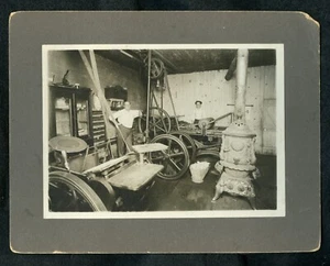 1900s image of Deadwood South Dakota Newspaper office 9 x 7 inches great image - Picture 1 of 2