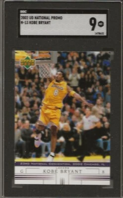 ~2002 KOBE BRYANT Upper Deck NSCC PROMO #N-13 SGC 9.0 MINT  Please Read~ - Image 1 of 4