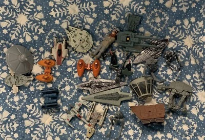 Micro Machines Винтажный Лот товаров из 27 Star Wars Action Fleet Корабли 4 Фигурки - Изображение 1 из 4