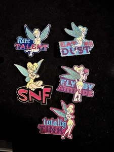 Booster Collection Tinker Bell Totally Tink Only Peter Pan Disney Pin 5 Pins - Picture 1 of 1