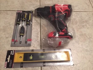 Craftsman V20 20 volt 1/2 inch Cordless Drill CMCD710 (TOOL ONLY) + Extras Lot - Picture 1 of 1