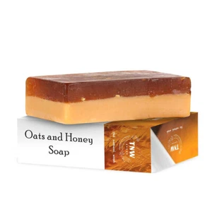 TNW-THE NATURAL WASH Handmade Oats & Honey Moisturizing Soap 100g - Bild 1 von 3