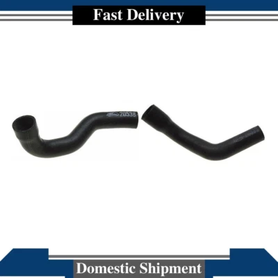 Par de 2 mangueras de refrigerante de radiador inferior superior Gates para AMC Marlin 1966 1965 Foto 1 de 4