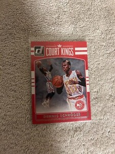 2016-17 Donruss Court Kings Atlanta Hawks Basketball Card #34 Dennis Schroder