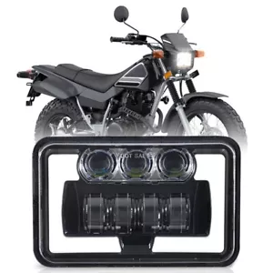 4x6"inch Square Motorcycle LED Headlight for Yamaha BW200 350 50 XT225 350 WR250 - Picture 1 of 12