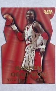 Hakeem Olajuwon 1997 Fleer Tower of Power #7 - Picture 1 of 3