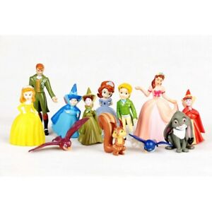 1 Set of 12 Princess Sofia the First Figures Figurines Toy Cake Ornament 3-6cm
