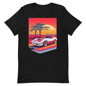 Sunset Stingray Unisex T-Shirt - Bild 1 von 7