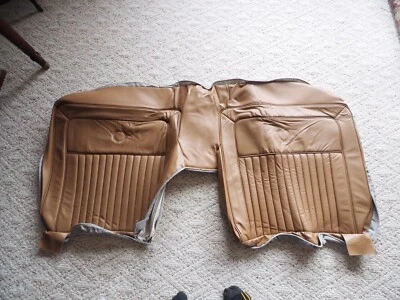Cadillac Fleetwood Brougham 1980-1992 NOS cubierta de asiento trasero cuero superior 89 nuevo Foto 1 de 4
