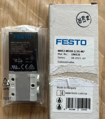 Electrovanne FESTO MHE2-MS1H-3/2G-M7 196131 Neuf - Photo 1/2