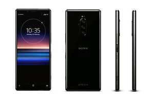 Sony Xperia 1 en Noir Portable Mannequin Attrappe - Accessoires,Déco ,Pub,Model - Photo 1/3