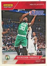Guerschon Yabusele 2017-18 Panini Instant NBA Playoffs RC #57 - SP /126  CELTICS
